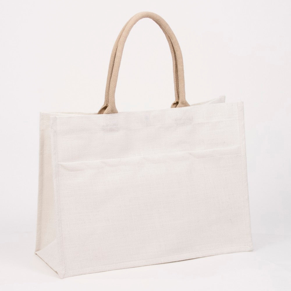 Jute and cotton shopping bag – Chatsworth Shop