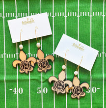 Who Dat Game Day Earrings