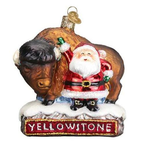 Yellowstone Keepsake Christmas Ornament